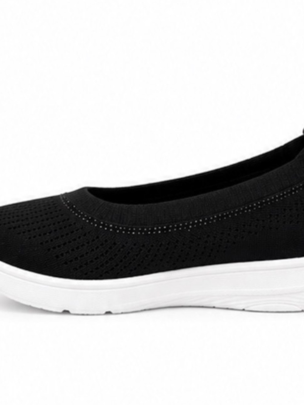 Fitflop Women's Super - Q Crystal - Trim Knit Ballerina Flats